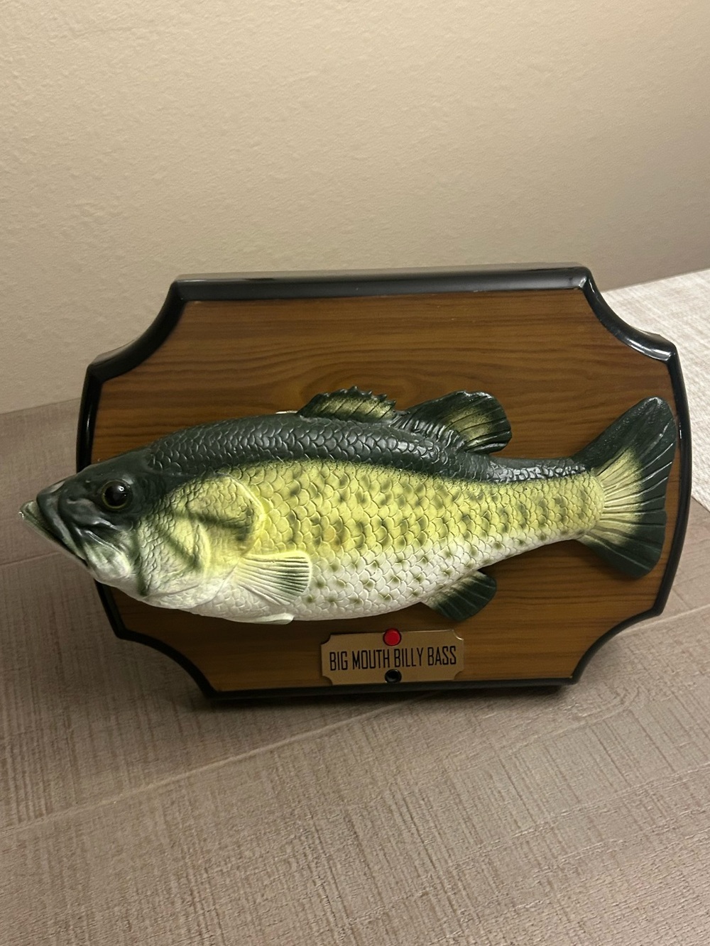 Big Mouth Billy Bass singing fish